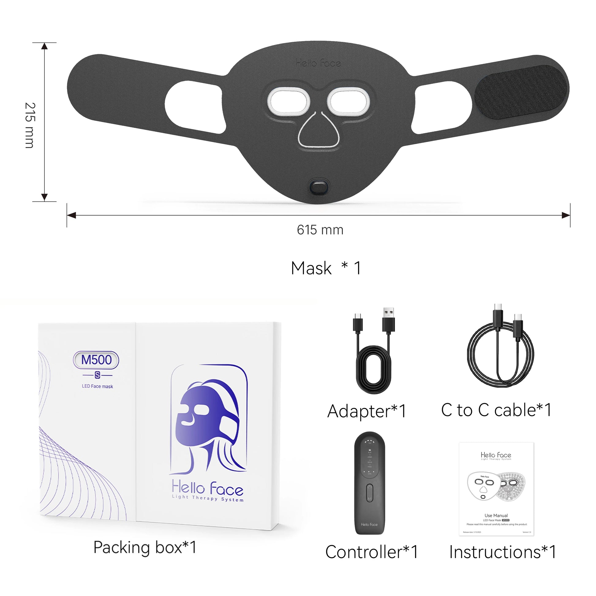 Femme portant un masque LED à lumière rouge pour sa routine de soin du soir