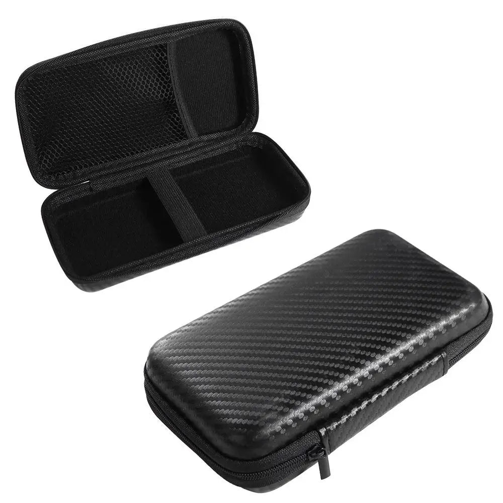 Pochette rigide de rangement pour masque LED avec fermeture éclair