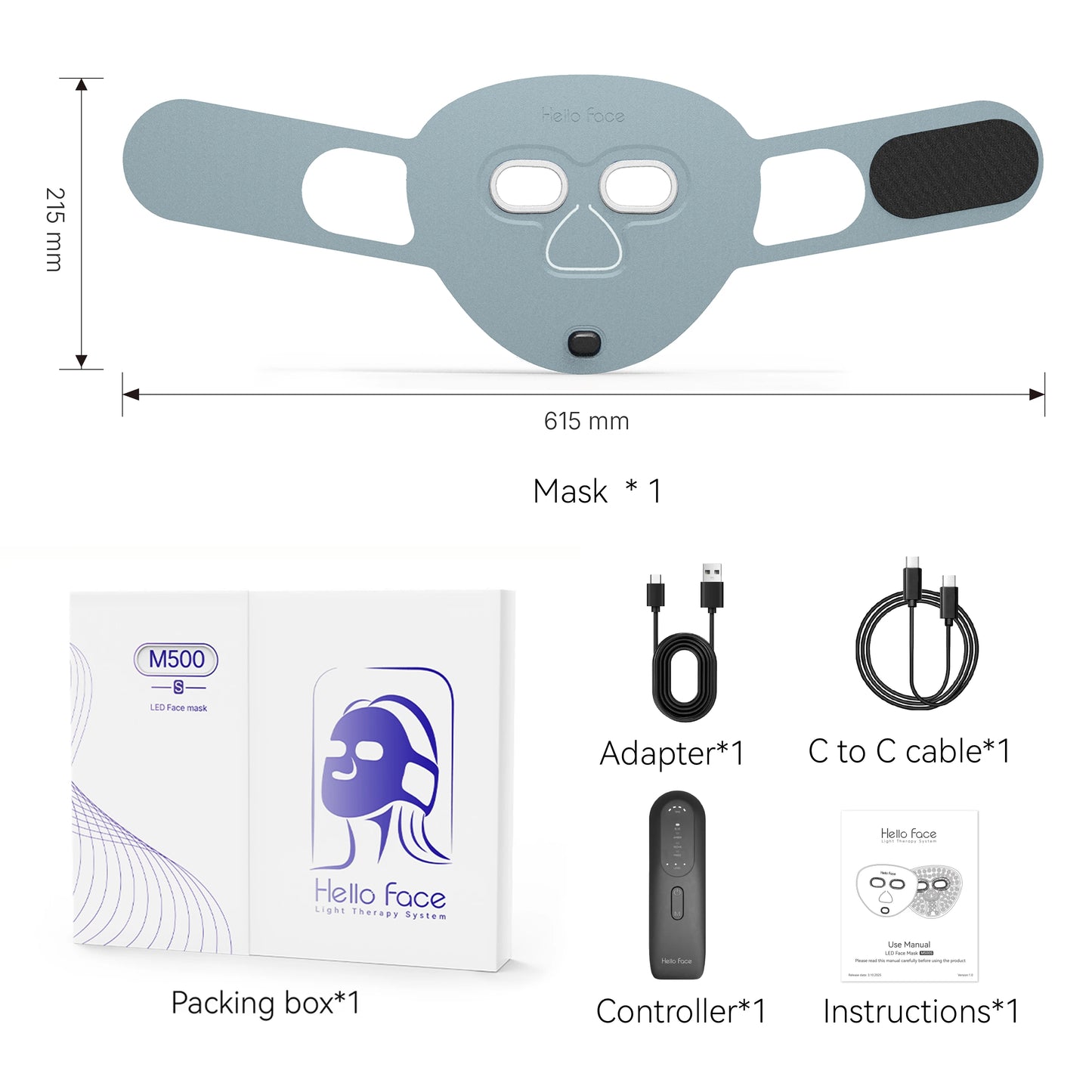 Femme portant un masque LED à lumière rouge pour sa routine de soin du soir