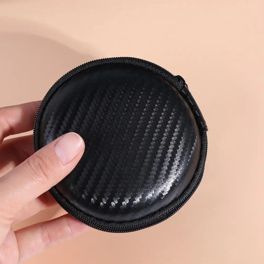 Pochette rigide de rangement pour masque LED avec fermeture éclair
